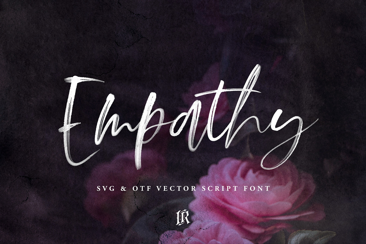 Empathy SVG Font in Script Fonts - product preview 8