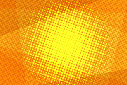 Orange halftone background