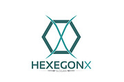 Hexagon X Logo
