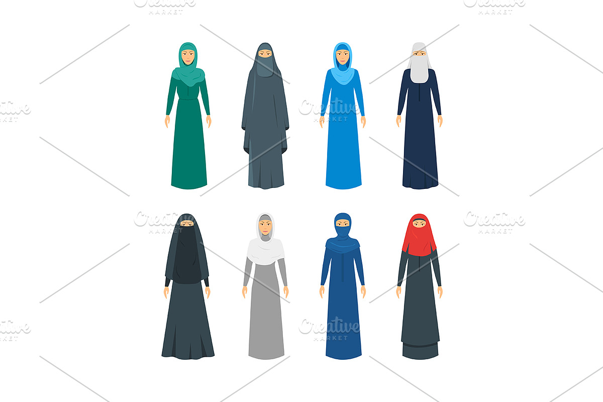 Middle East Women Religious  in Objects - product preview 8