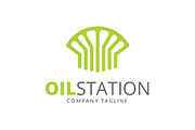 Oil Station Logo