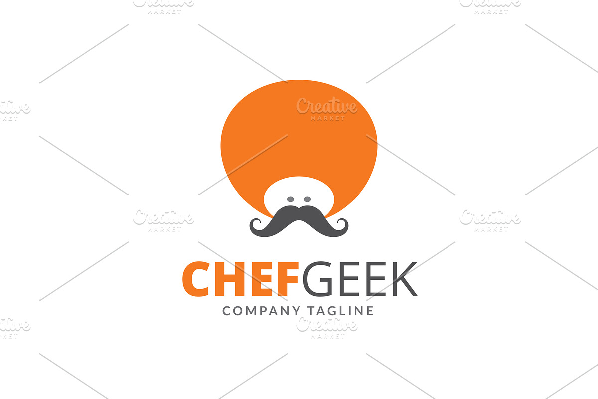 Chef Geek Logo in Logo Templates - product preview 8