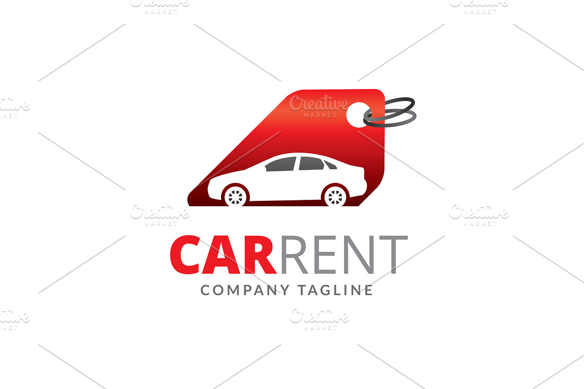 Car Rent Logo in Logo Templates - product preview 8