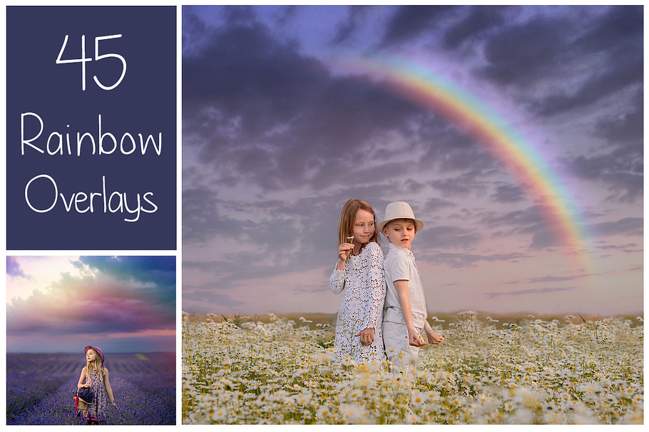 45 Rainbow PS Overlays in Photoshop Layer Styles - product preview 8