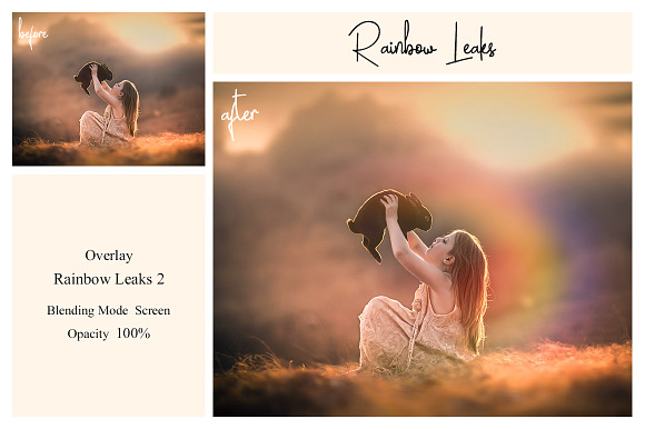 45 Rainbow PS Overlays in Photoshop Layer Styles - product preview 4