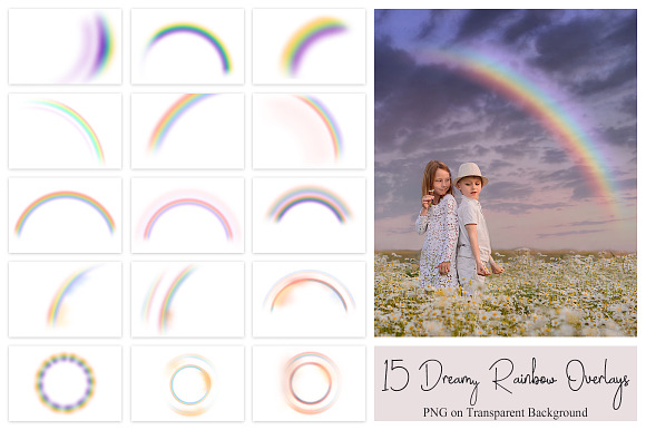 45 Rainbow PS Overlays in Photoshop Layer Styles - product preview 7