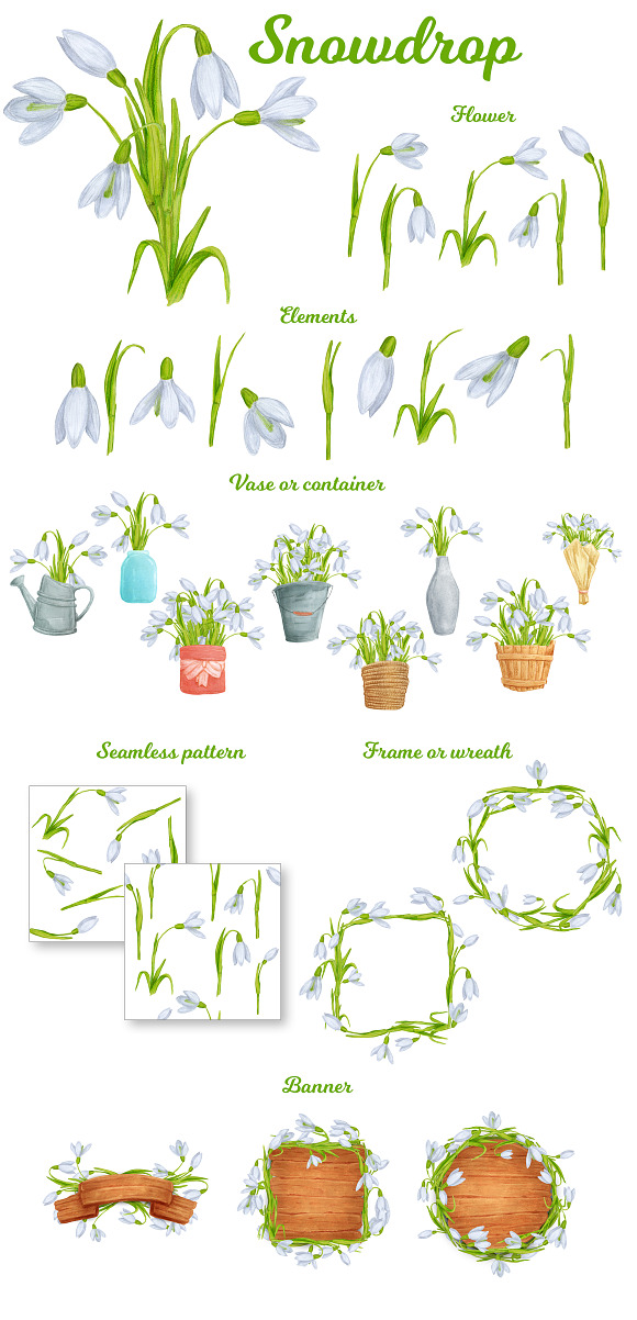 Spring plants in Objects - product preview 5