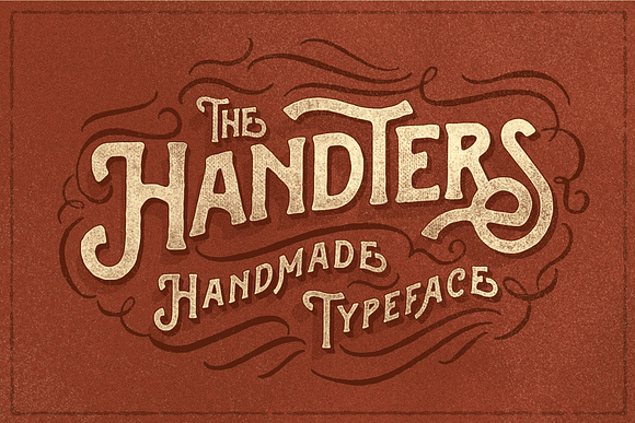 Handdrawn Font Collections in Display Fonts - product preview 2