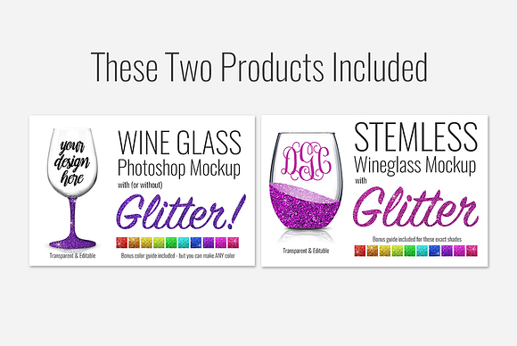 Wineglass Lovers Bundle in Product Mockups - product preview 1