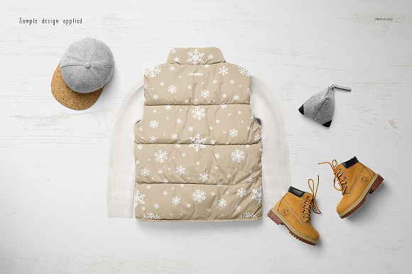 Boys Winter Set Mockups in Product Mockups - product preview 4