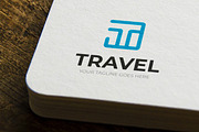 Travel T Logo Template