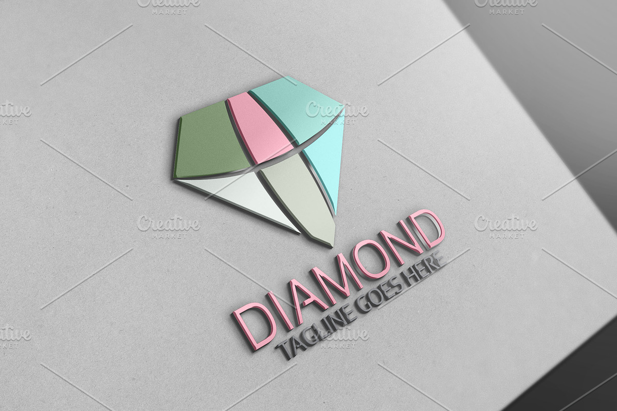 Diamond Logo Version2 in Logo Templates - product preview 8