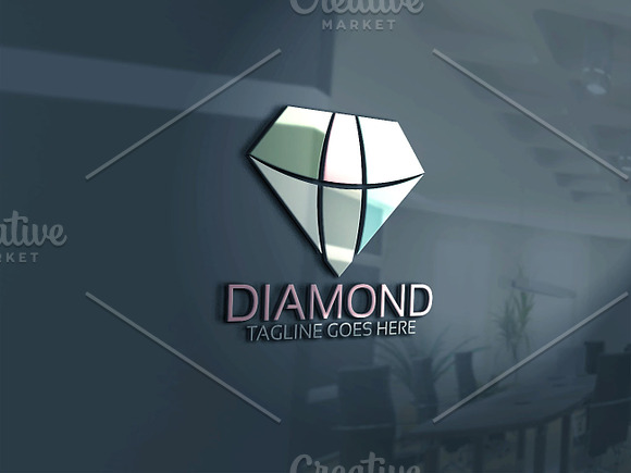 Diamond Logo Version2 in Logo Templates - product preview 2