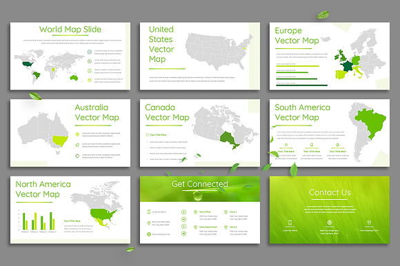 Leaf - Powerpoint Template in PowerPoint Templates - product preview 9