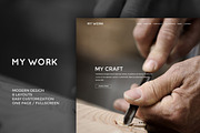 MyWork - PSD Website Template