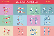 Workout Exercise Set