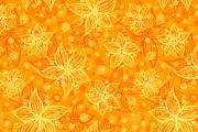 12 vector flowers seamless patterns