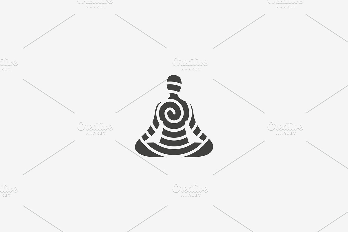 Meditation Logo Design in Logo Templates - product preview 8
