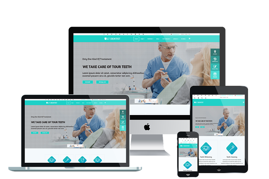 LT Dentist Onepage - Dentist Joomla in Joomla Themes - product preview 8