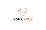 Baby Care Logo Template