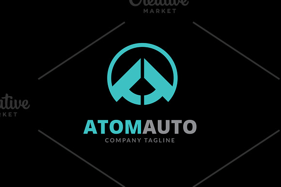 Atom Auto Logo in Logo Templates - product preview 1