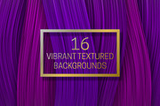 16 vibrant textured backgrounds