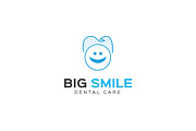 Big Smile Dental Care Logo Template