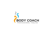 Body Coach Logo Template