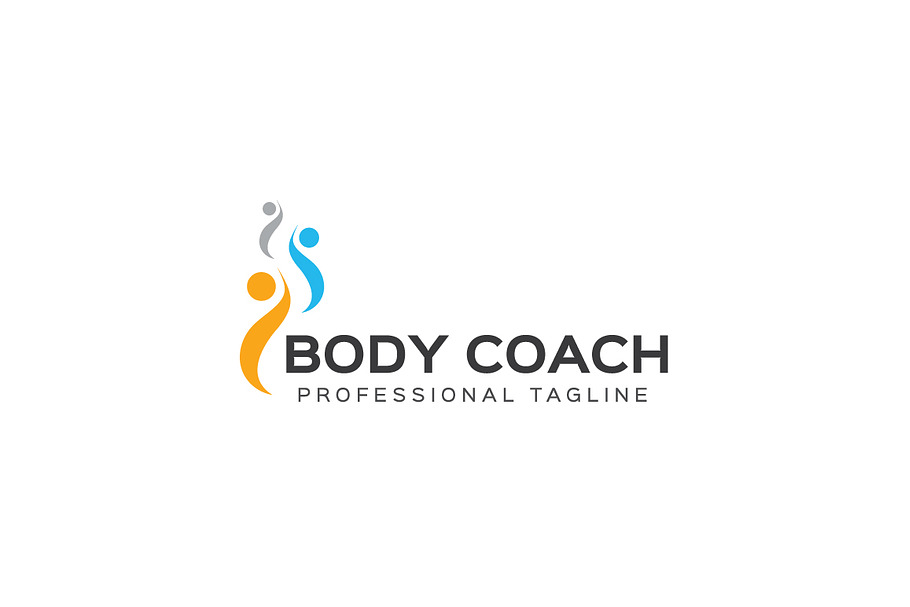 Body Coach Logo Template in Logo Templates - product preview 8