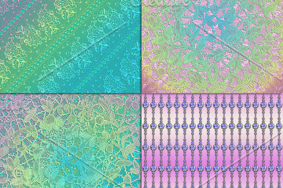 14 fabric textures linen lace in Textures - product preview 4