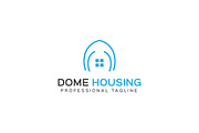 Dome Housing Logo Template
