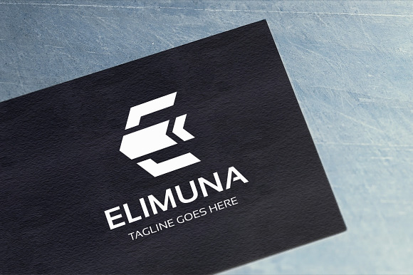 Letter E - Elimuna Logo in Logo Templates - product preview 1