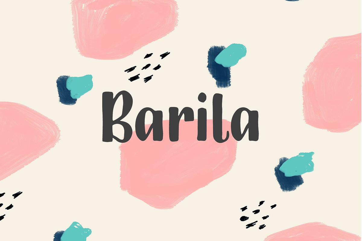Barila Multilingual Font in Display Fonts - product preview 8