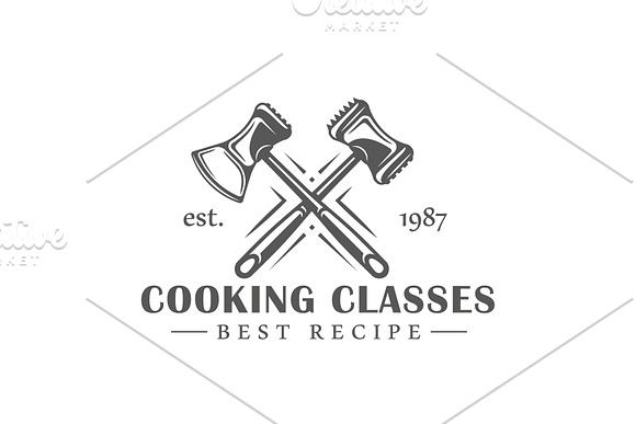 9 Cooking Logos Templates Vol.2 in Logo Templates - product preview 4