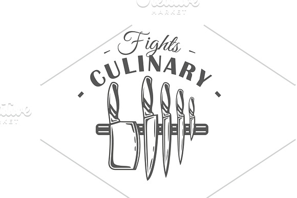 9 Cooking Logos Templates Vol.2 in Logo Templates - product preview 7