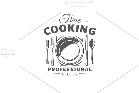 9 Cooking Logos Templates Vol.2 in Logo Templates - product preview 9