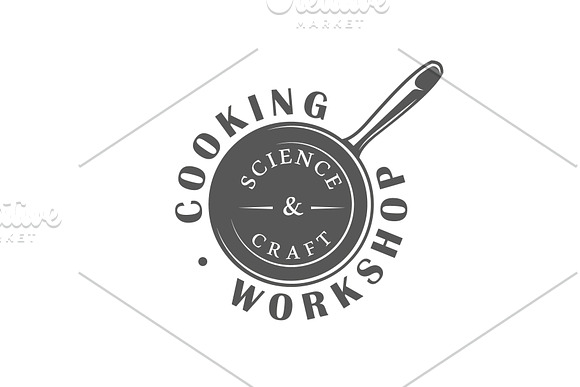 9 Cooking Logos Templates Vol.2 in Logo Templates - product preview 12