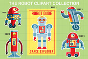 The Robot Clip Art Collection