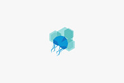 Jelly Fish Logo Design