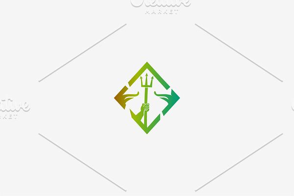 Poseidon Logo Design 
