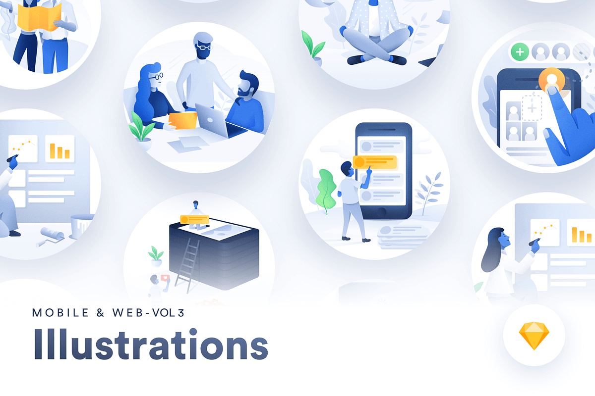 Illustration Pack - Vol 03 in Illustrations - product preview 8