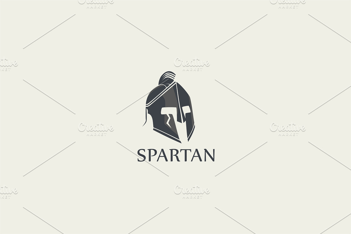 Spartan Logo Design in Logo Templates - product preview 8