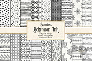 Bohemian Ink Digital Paper