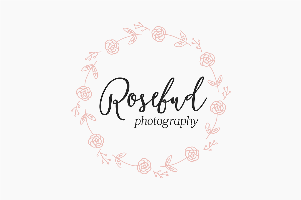 Feminine Floral Logo Design PSD EPS in Logo Templates - product preview 8