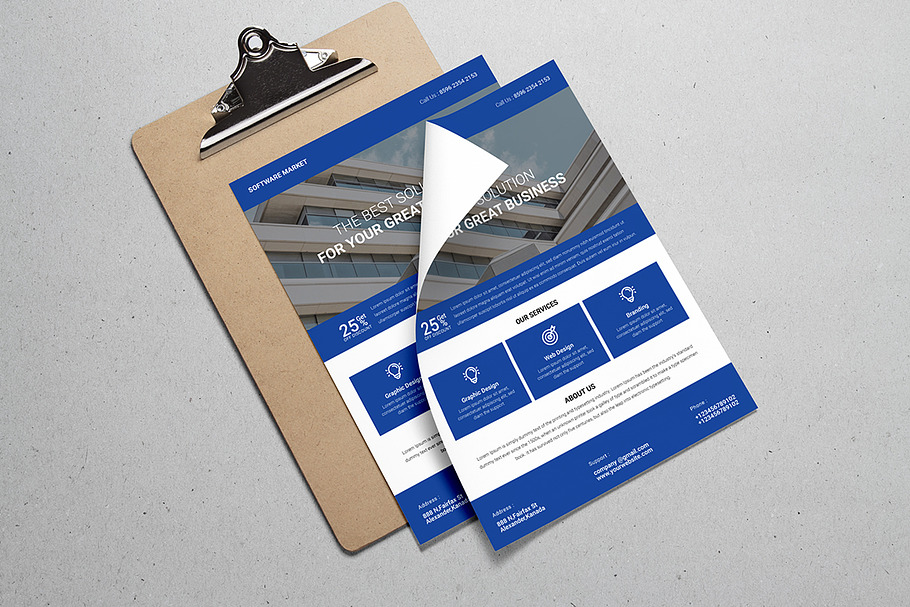 Agency Flyer in Flyer Templates - product preview 8
