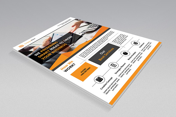 Corporate Flyer Template - V810 in Flyer Templates - product preview 4