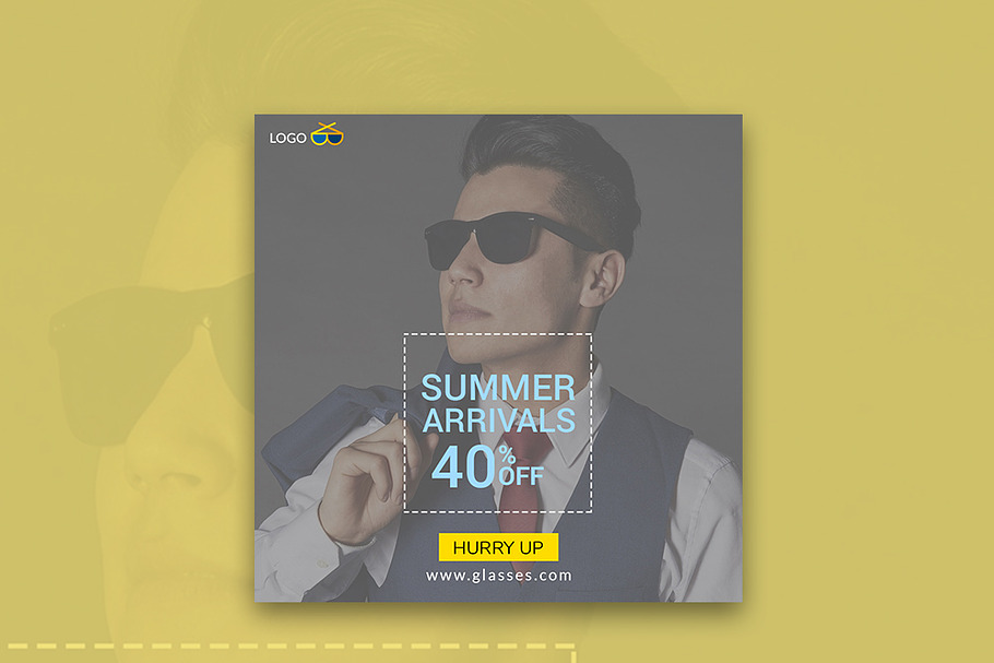 Summer Sale Arrival Banner in Instagram Templates - product preview 8