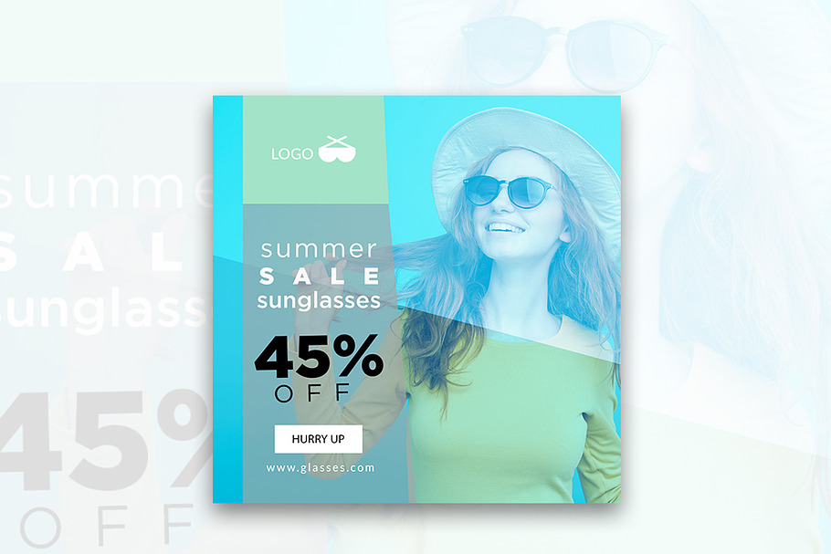 Summer Sale Offer Instagram Banner   in Instagram Templates - product preview 8