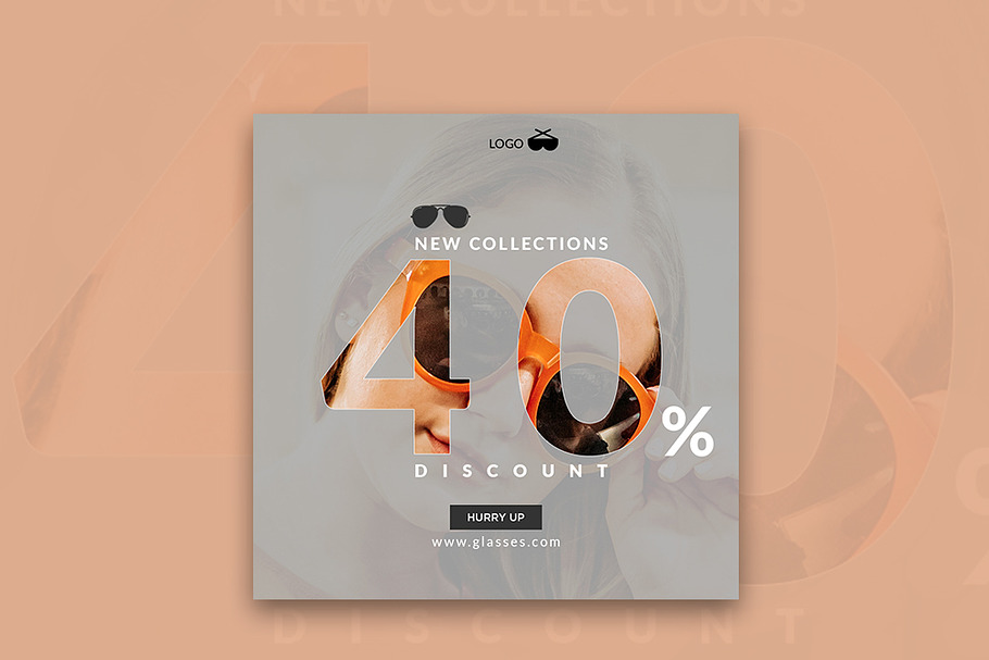 New Collection Discount Banner in Instagram Templates - product preview 8