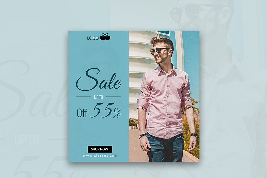Sale Off Instagram Banner in Instagram Templates - product preview 8